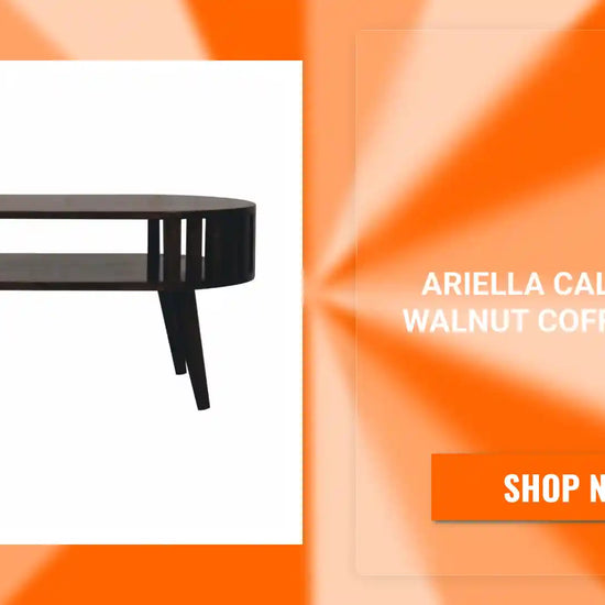 Ariella California Walnut Coffee Table by@Outfy