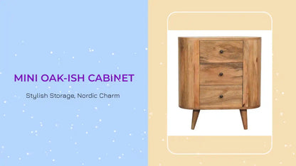 Mini Oak-ish Cabinet by@Outfy
