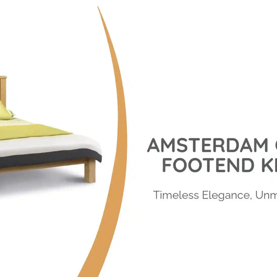 Amsterdam Oak Low Footend King Bed by@Outfy
