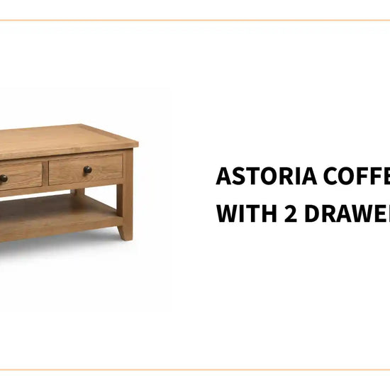 Astoria Coffee Table With 2 Drawers by@Outfy