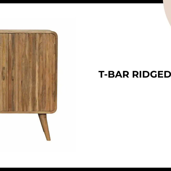 T-bar Ridged Cabinet by@Outfy