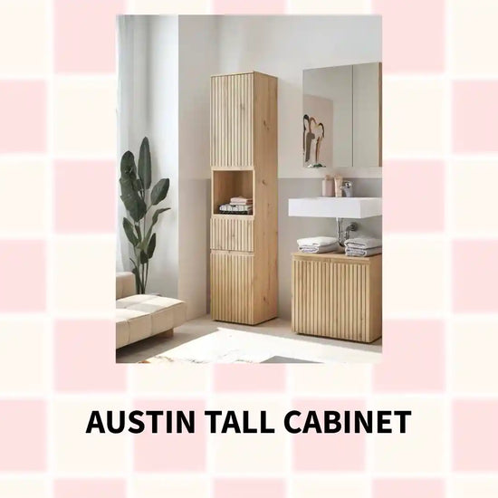 Austin Tall Cabinet by@Outfy