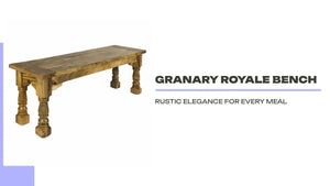 Granary Royale Bench by@Outfy