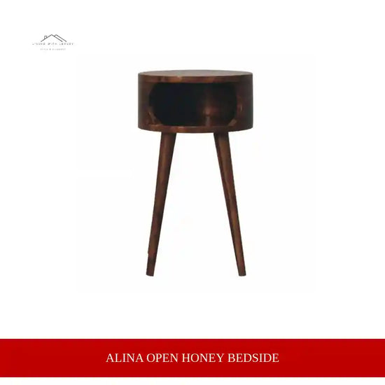 Alina Open Honey Bedside by@Outfy