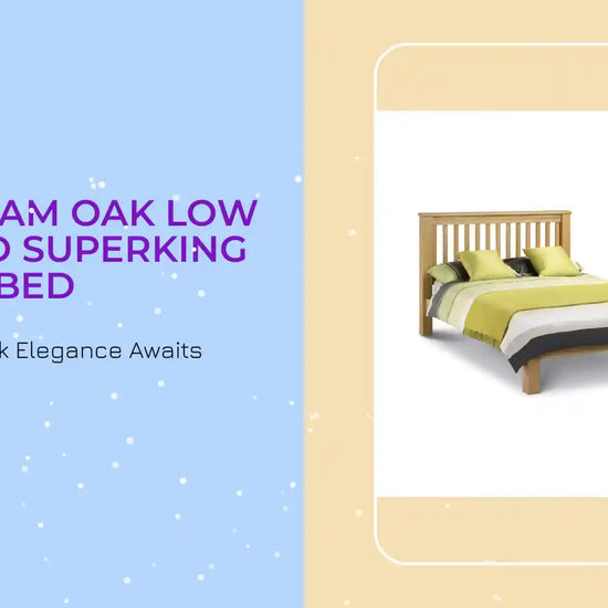 Amsterdam Oak Low Footend Superking Bed by@Outfy