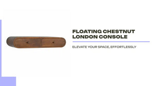 Floating Chestnut London Console by@Outfy