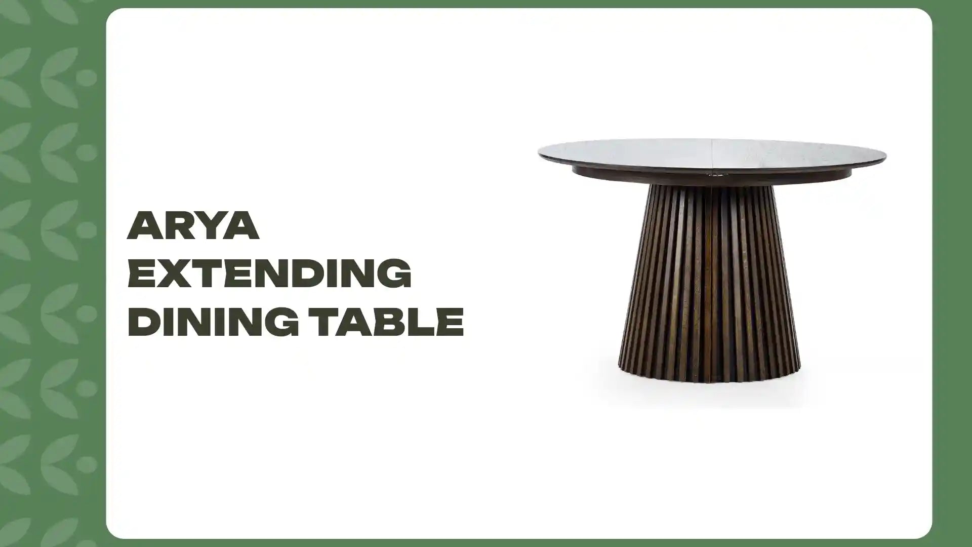 Arya Extending Dining Table by@Outfy