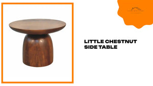Little Chestnut Side Table by@Outfy