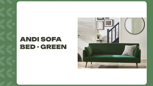 Andi Sofa Bed - Green by@Outfy