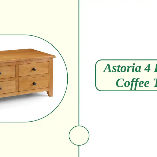 Astoria 4 Drawer Coffee Table by@Outfy