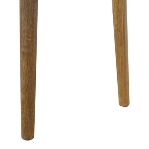Console Table with Storage - 3 Drawer Nordic Design with Solid Mango Wood
