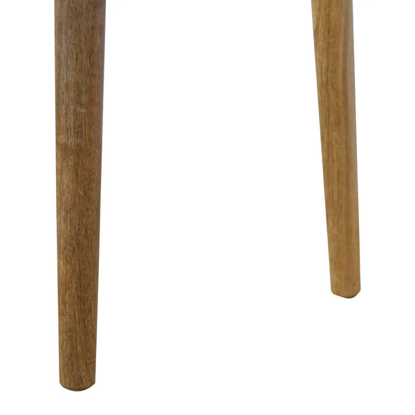 Console Table with Storage - 3 Drawer Nordic Design with Solid Mango Wood
