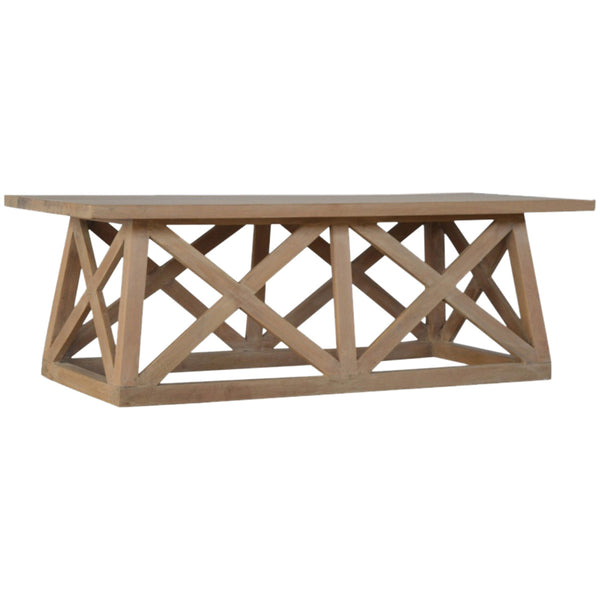 Mango Wood Tristle Coffee Table - Living with Luxury