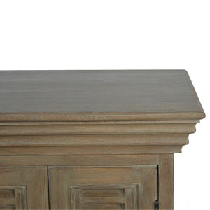 Grey Wash Shutter TV Cabinet - Living with Luxury