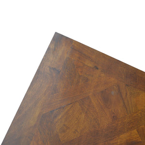 Square Turned Country Coffee Table - Living with Luxury