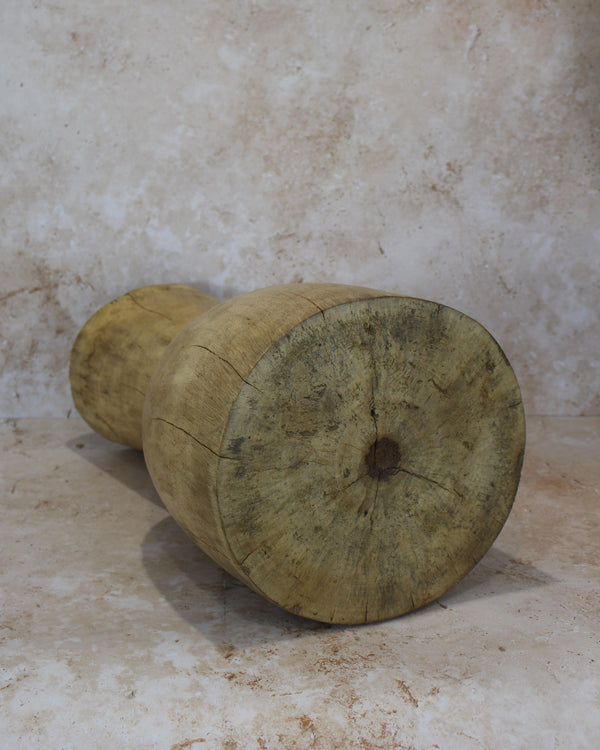 Tapered Wood Side Table - Cameroon - 93.1 - Living with Luxury