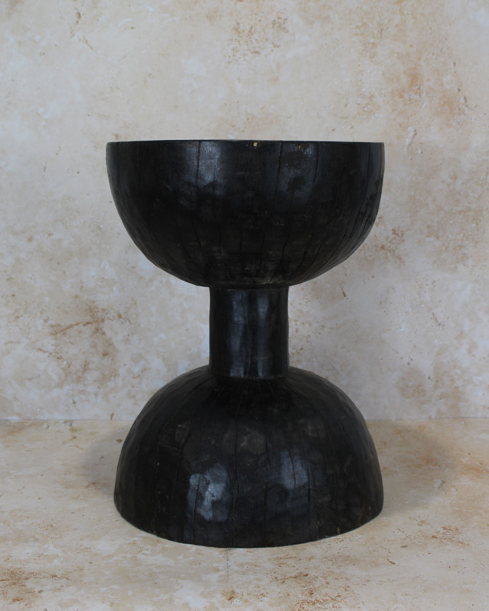 Tapered Wood Side Table - Cameroon - 93.3 - Living with Luxury
