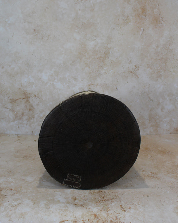 Tapered Wood Side Table - Cameroon – dimensions