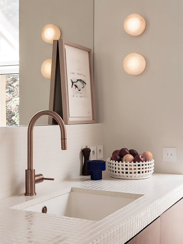 Robin Lamps Rock lighting – room setting