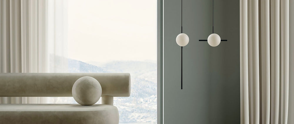 Roxanne Pendant North – Matte Black