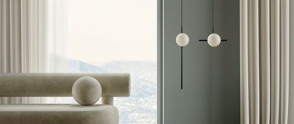 Robin Lamps Roxanne lighting – room setting