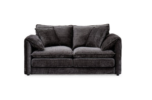 Solaya Black 2 Seater Sofa
