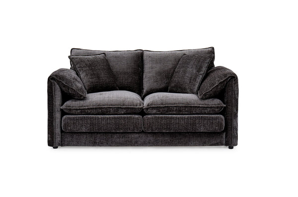 Solaya Black 2 Seater Sofa