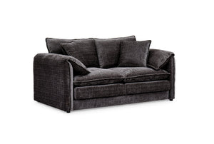 Solaya Black 2 Seater Sofa