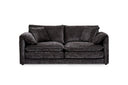 Solaya Black 3 Seater Sofa