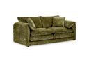 Solaya Green 3 Seater Sofa