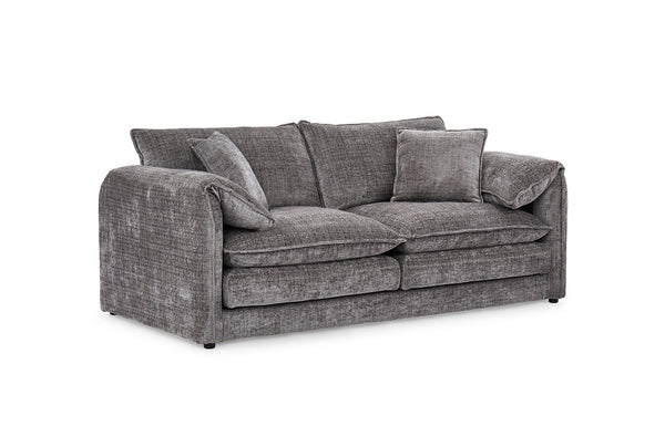 Solaya Grey 3 Seater Sofa